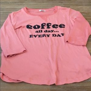 Very soft 3/4 sleeve T-shirt
